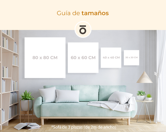 Canvas personalizado 30 x 30cm